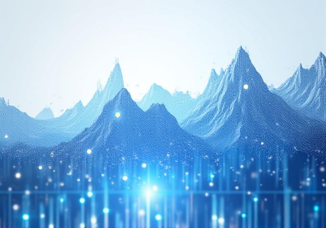 Visualization of network nodes as geographic points